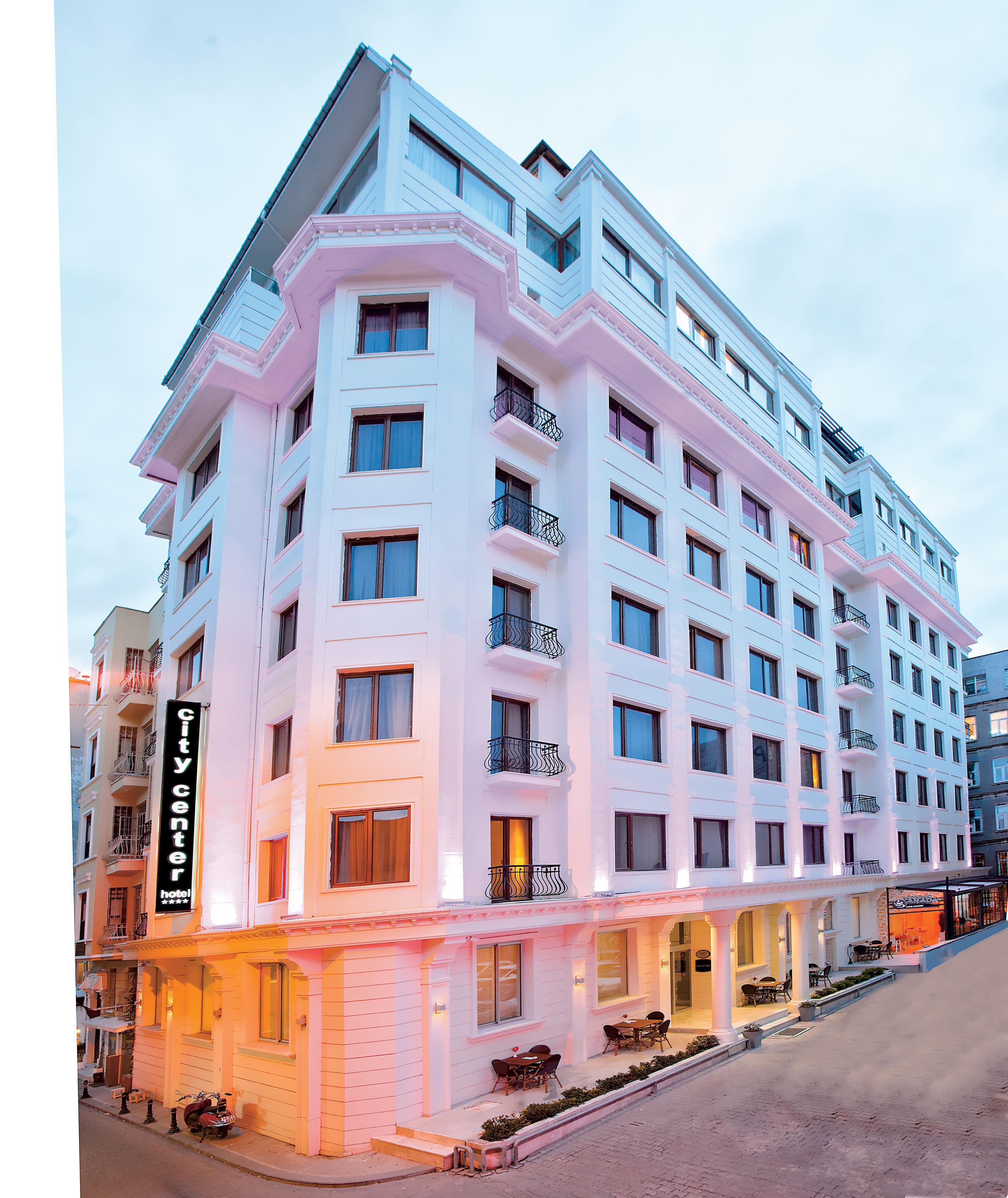 City Center Hotel Taksim Istanbul Exterior foto