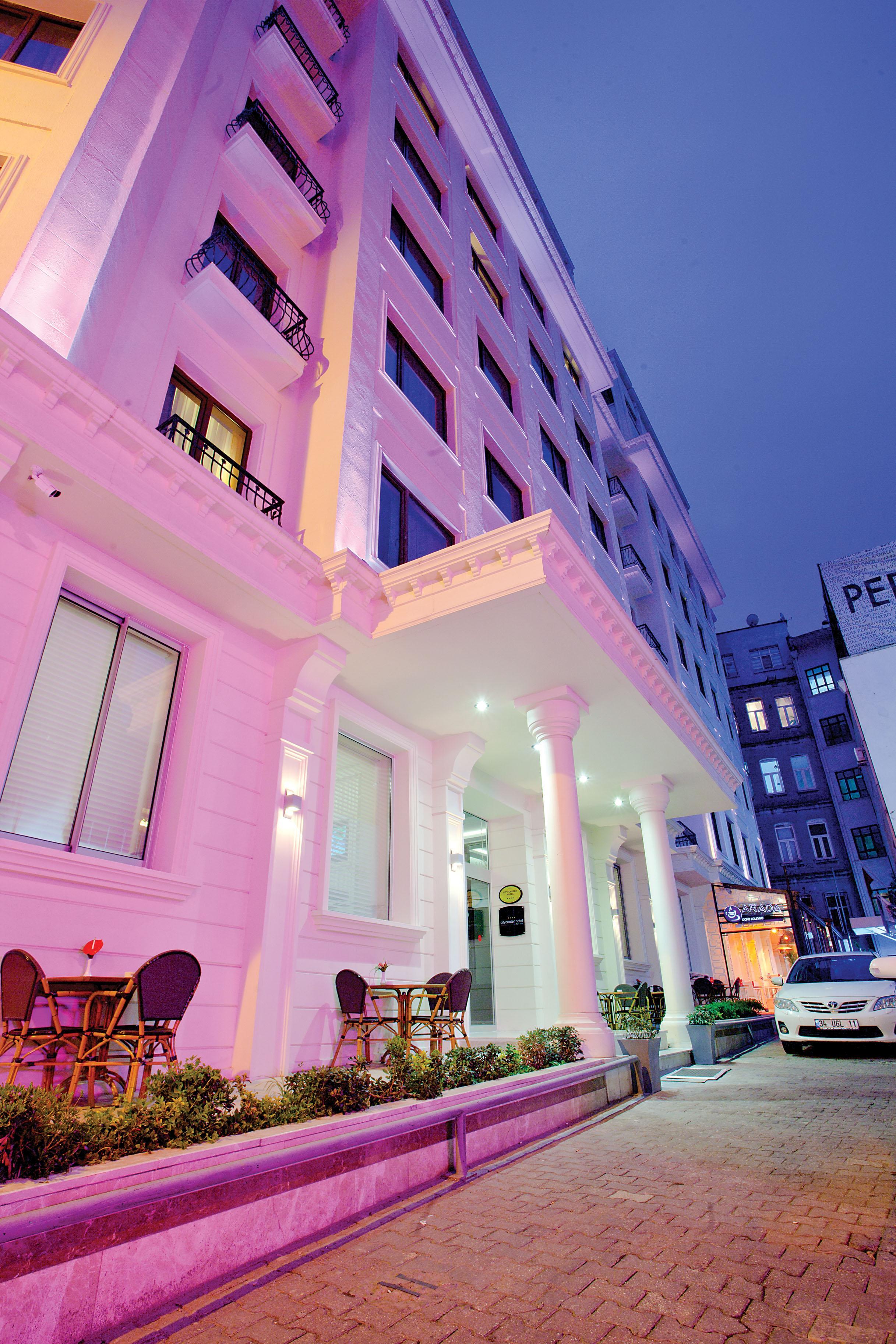 City Center Hotel Taksim Istanbul Exterior foto