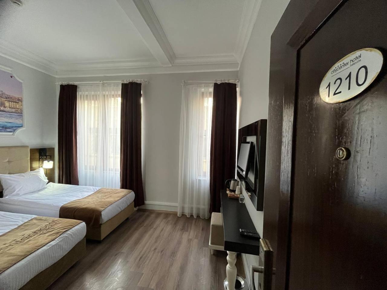 City Center Hotel Taksim Istanbul Exterior foto